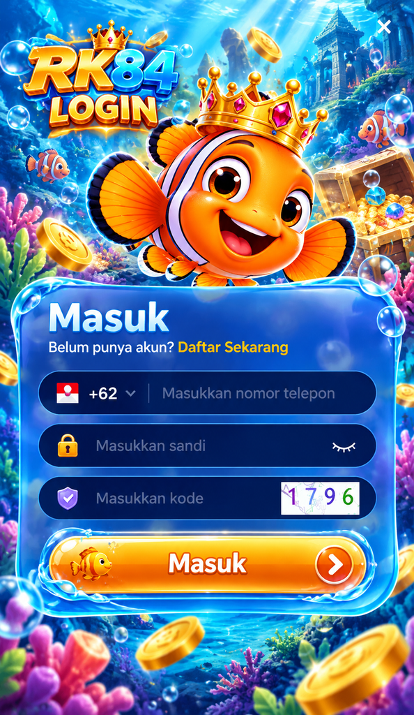 RK84 Login Ikan Badut